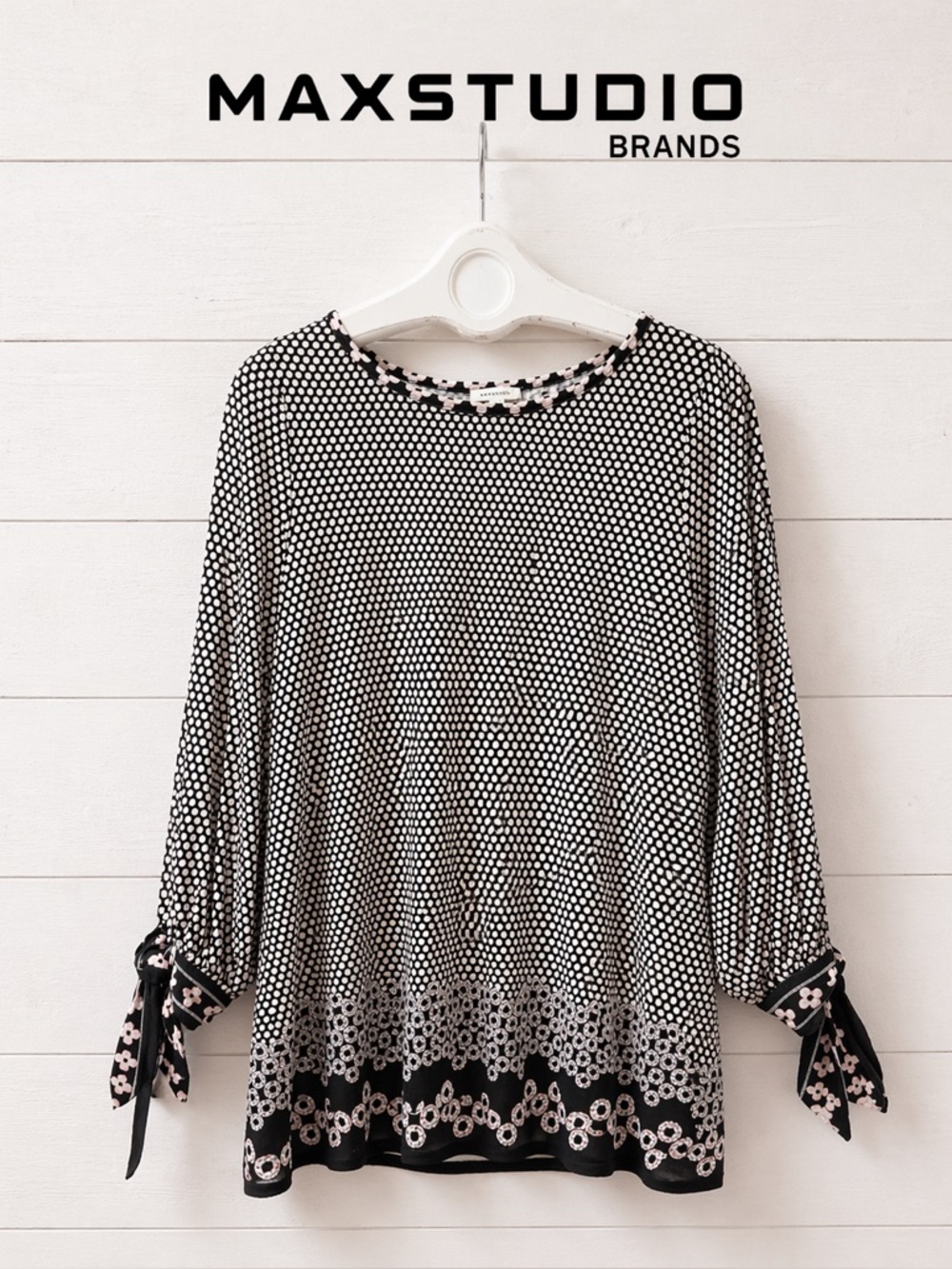 MAX STUDIO geometric tunic size L